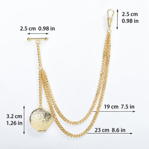 Cadena Albert de chaleco para reloj de bolsillo