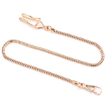 Cadena serpiente para reloj de bolsillo — Oro rosa