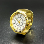 Reloj anillo de cuarzo con caja de aleación