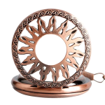 Reloj de bolsillo automático con mecanismo visible