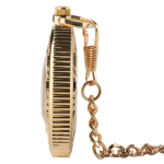 Reloj de bolsillo automático dorado calado
