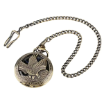Reloj de bolsillo con águila y esfera esqueleto