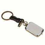 Reloj de bolsillo de bronce con llavero