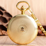 Reloj de bolsillo de esfera abierta de cuerda manual