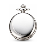 Reloj de bolsillo double hunter con cadena