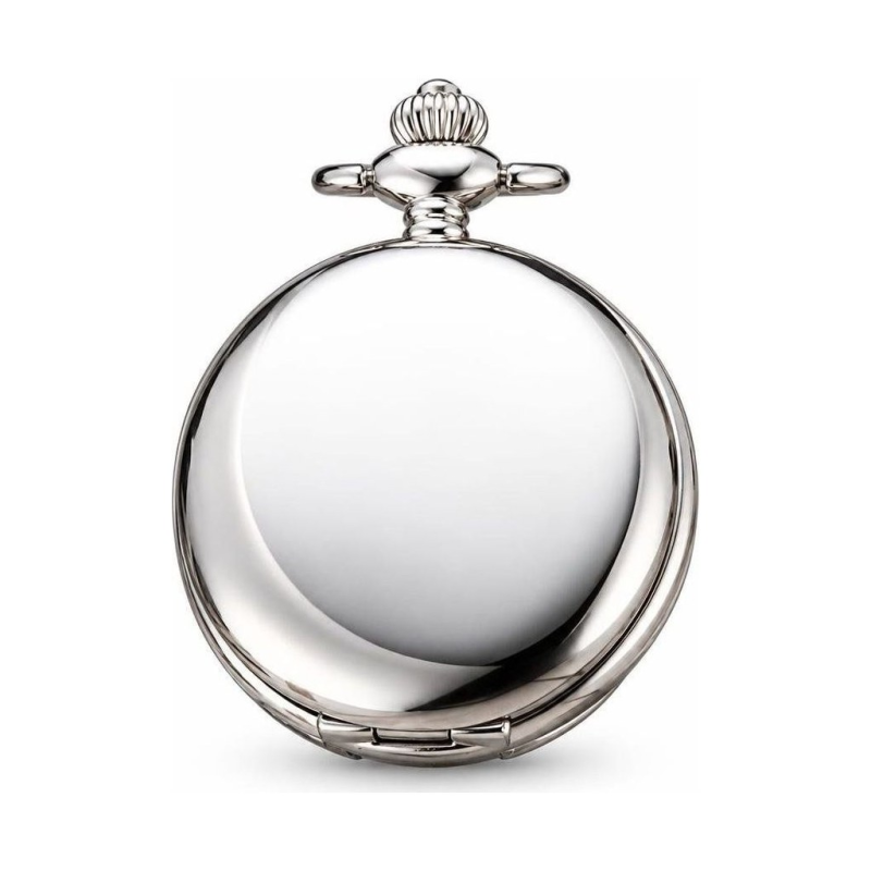 Reloj de bolsillo double hunter con cadena