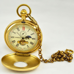 Reloj de bolsillo double hunter de cobre