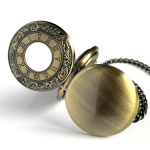 Reloj de bolsillo Double Hunter mecánico
