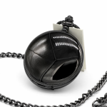 Reloj de bolsillo Double Hunter negro steampunk