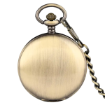 Reloj de bolsillo esqueleto double hunter con doble tapa
