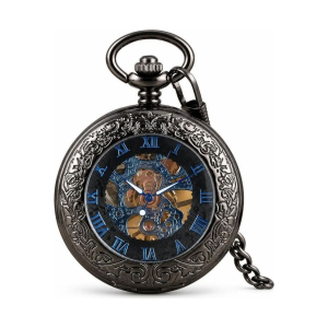 Reloj de bolsillo Half Hunter mecánico