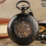 Reloj de bolsillo Half Hunter mecánico