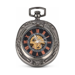 Reloj de bolsillo mecánico cuadrado de cuerda manual