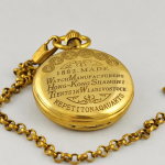 Reloj de bolsillo mecánico de cobre