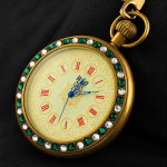 Reloj de bolsillo mecánico de cobre VIGOROSO