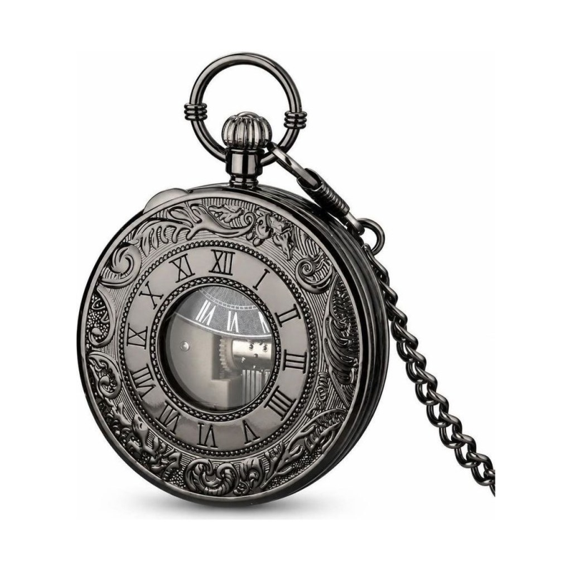 Reloj de bolsillo musical de cuarzo en aleación