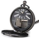 Reloj de bolsillo musical de cuarzo en aleación