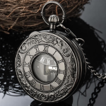 Reloj de bolsillo musical de cuarzo en aleación