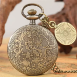 Reloj de bolsillo quartz con cadena
