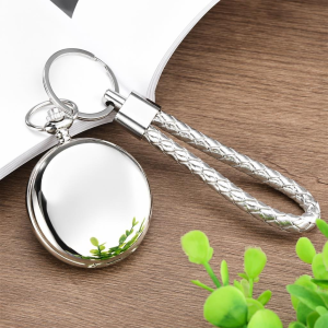 Reloj de bolsillo quartz con cordón trenzado
