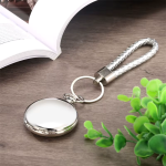 Reloj de bolsillo quartz con cordón trenzado
