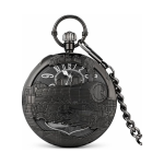 Reloj de bolsillo quartz con locomotora