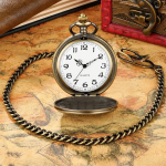 Reloj de bolsillo quartz The Greatest Bro — Cadena para colgante