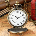 Reloj de bolsillo quartz The Greatest Bro — Cadena para collar