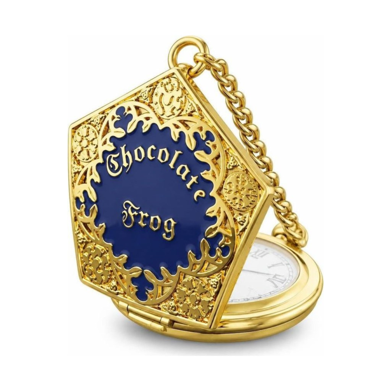 Reloj de bolsillo steampunk Chocolate Frog de cuarzo