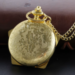 Reloj de bolsillo steampunk Chocolate Frog de cuarzo