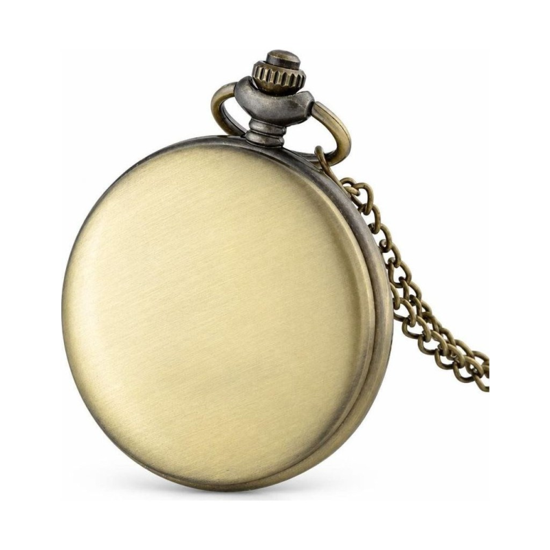 Reloj de bolsillo steampunk de doble tapa