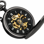 Reloj de bolsillo steampunk de doble tapa