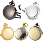 Reloj de bolsillo steampunk de doble tapa