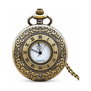 Reloj de bolsillo steampunk de latón