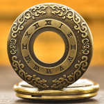 Reloj de bolsillo steampunk de latón