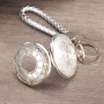 Reloj de bolsillo steampunk quartz con esfera romana